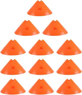 12x Soccer Disc Cones,Football Training Cones, Soccer Training Cones Sports Cones Agility Training for Skating Gym Challenge