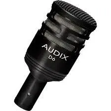 Audix D6 Dynamic Cardioid Kick Drum Microphone