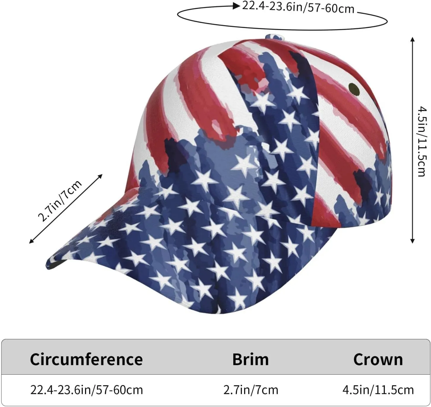Baseball Cap Snapback Hats Adjustable Trucker Hat for Men Women