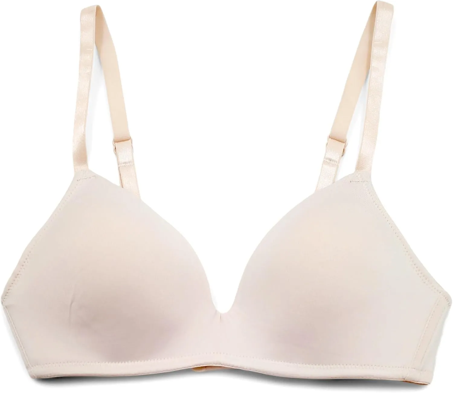 ELLEN TRACY Everyday Micro Wire-Free T-Shirt Bra - Smoothing Comfort - Adjustable Straps - 2-Pack Multipack
