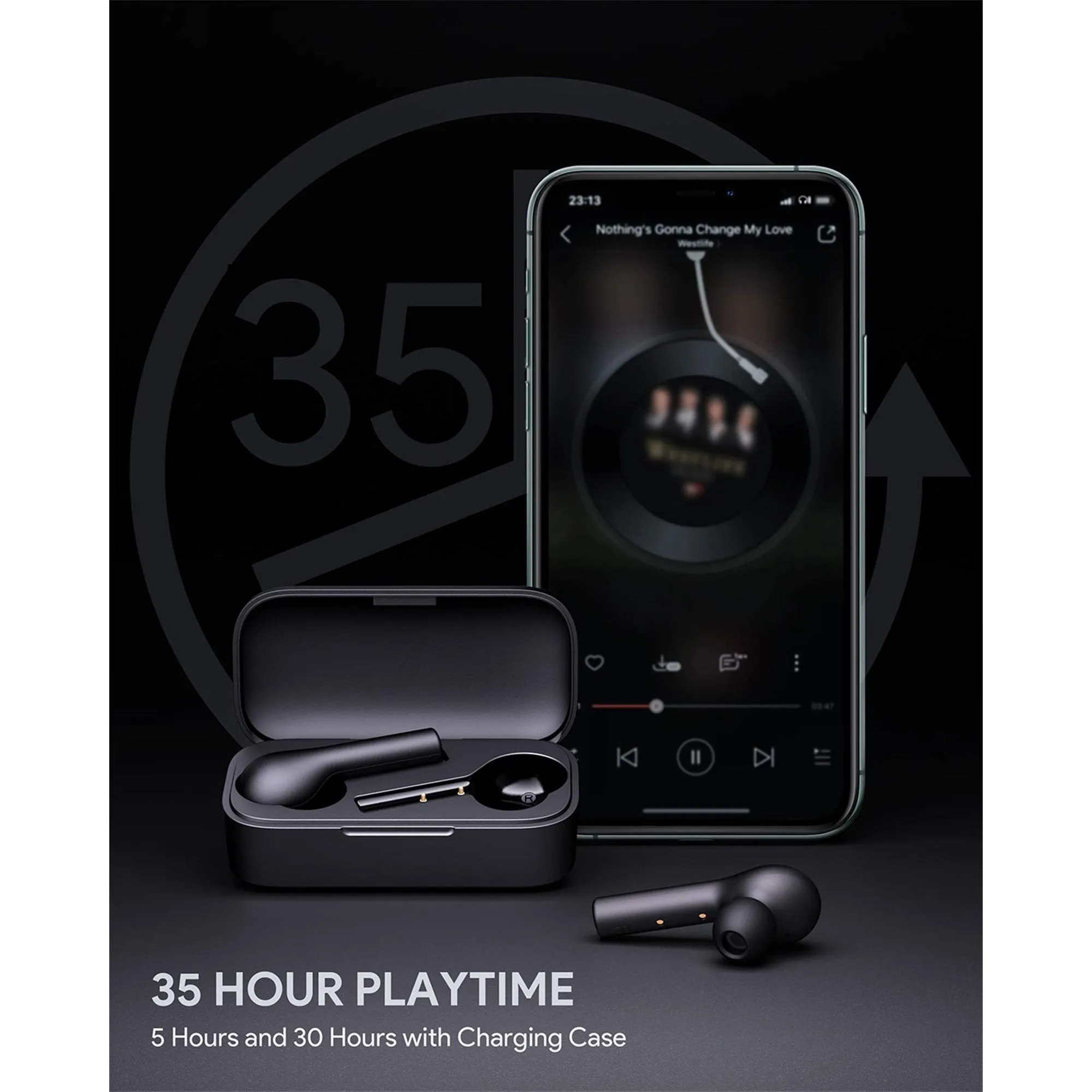 EP-T21 Move Compact True Wireless Earbuds 35 Hours Playtimes