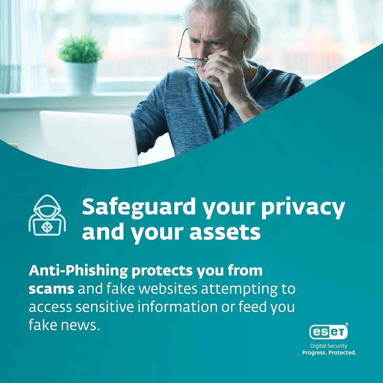 ESET NOD32 Antivirus | 2025 Edition | 1 Device | 1 Year | Antivirus Software | Gamer Mode | Small System Footprint | Digital Download [PC/Mac]