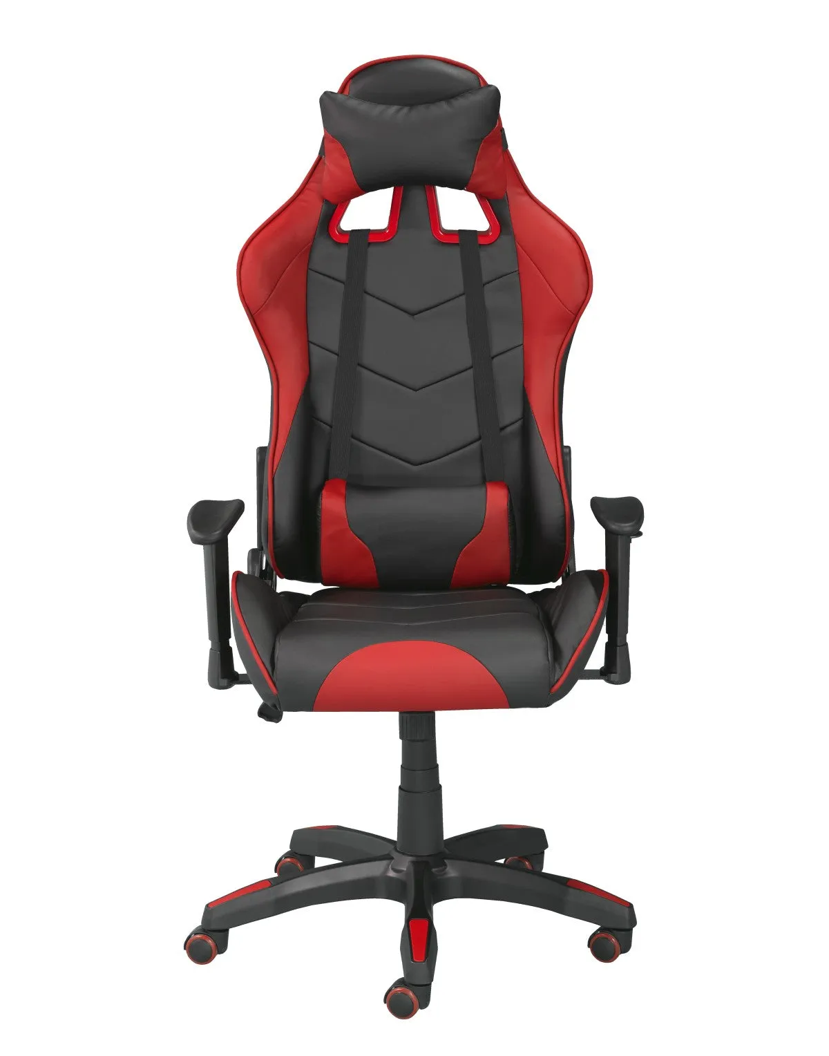 Gaming Desk & Chair Set, Black/Red