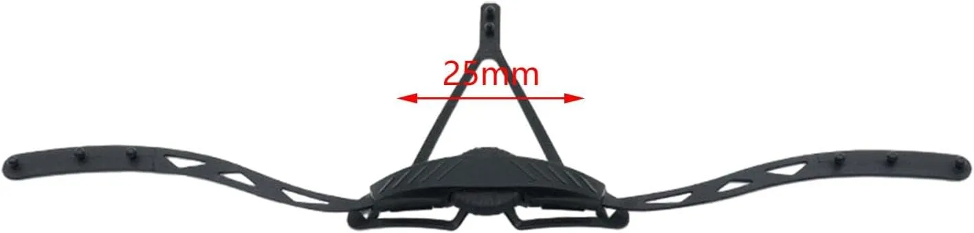 Helmet Adjuster Retention System Helmet Adjustable Strap Sturdy Helmet Fittings Wear Resistant Head Locking Buckle for Skiing