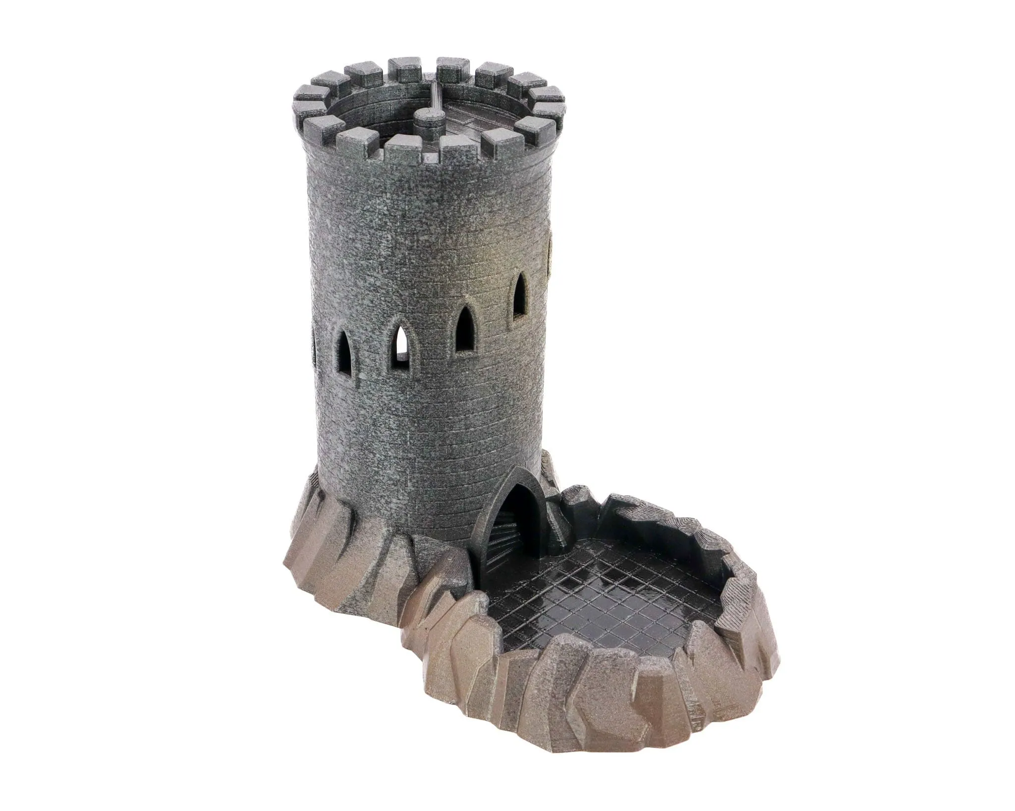 Large Medieval Castle Dice Tower - 3D Board Game Accessory - Dungeons & Dragons and Dice Games