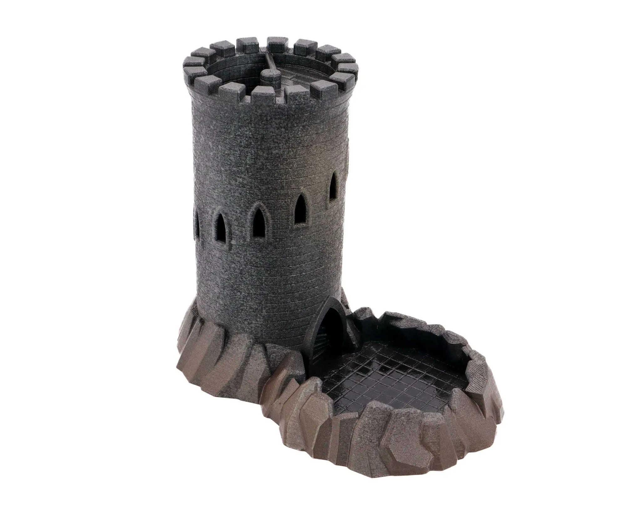 Large Medieval Castle Dice Tower - 3D Board Game Accessory - Dungeons & Dragons and Dice Games