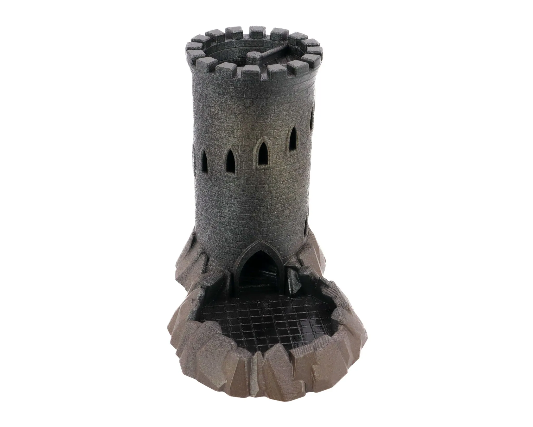 Large Medieval Castle Dice Tower - 3D Board Game Accessory - Dungeons & Dragons and Dice Games