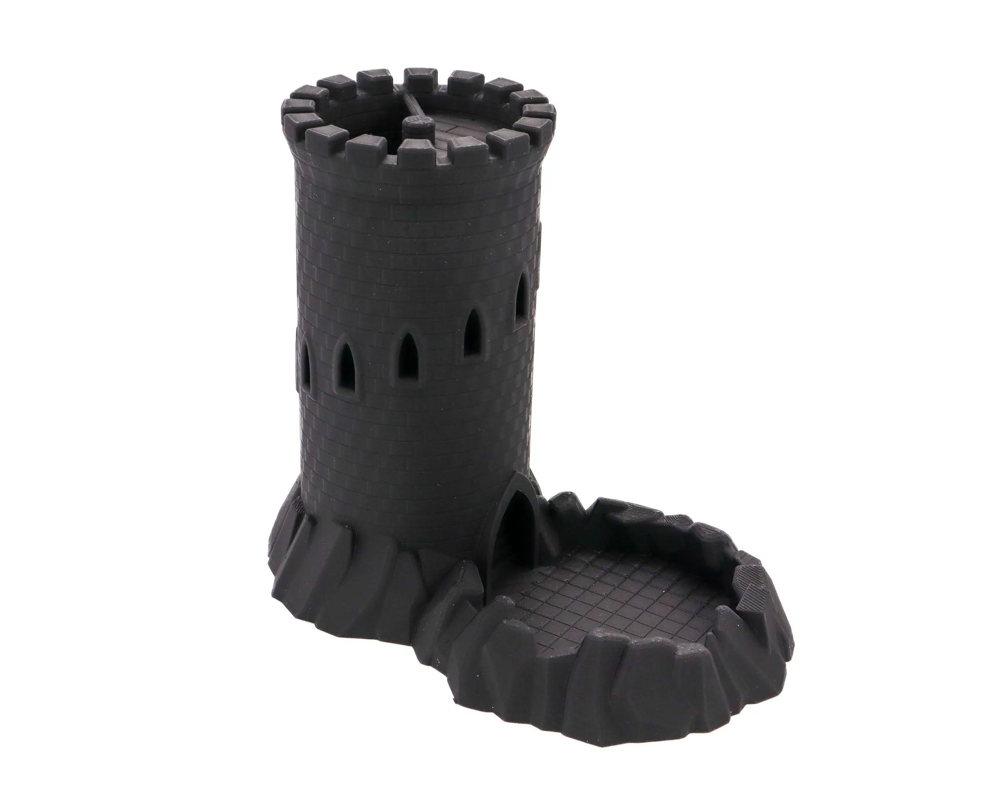 Large Medieval Castle Dice Tower - 3D Board Game Accessory - Dungeons & Dragons and Dice Games