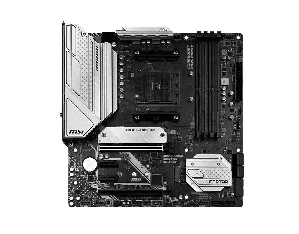 Mb Msi Amd Am4 Mag B550m Mortar Max Wifi