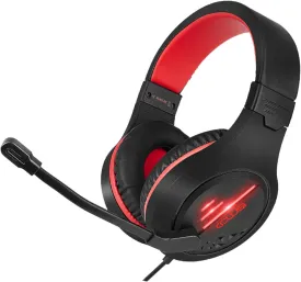 PC Gaming Headphone with Adjustable Microphone for PS5/PS4 Controller Switch-Wired Gaming Headset with 3.5MM Audio Jack for Laptop,Adjustable Headband
