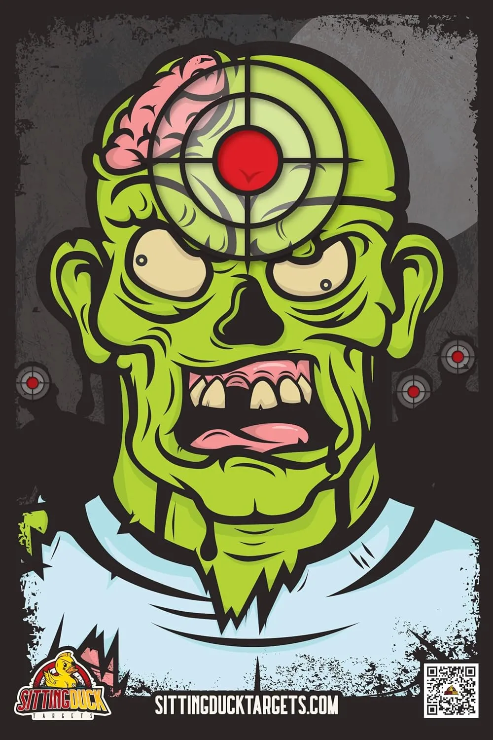 Premium Zombie Target Variety Pack | Better Designs | Better Quality | Better Targets | 12x18 Inch Zombie Targets | Sitting Duck Targets