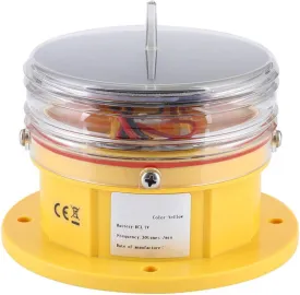 Solar Beacon Light for TX LS C LED Solar Power Sidelight Ship Marine Dock Barge Safety Beacon Flashing Light LED Lighting
