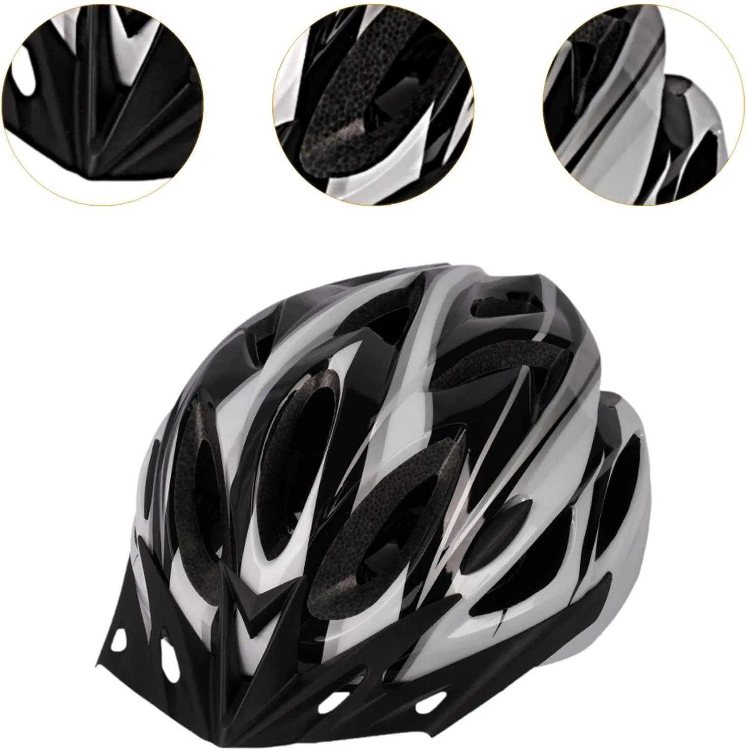 Sports Helmets Cycling Helmet Comfortable Shockproof Bike Helmet for Biking Roller Skate Commuting