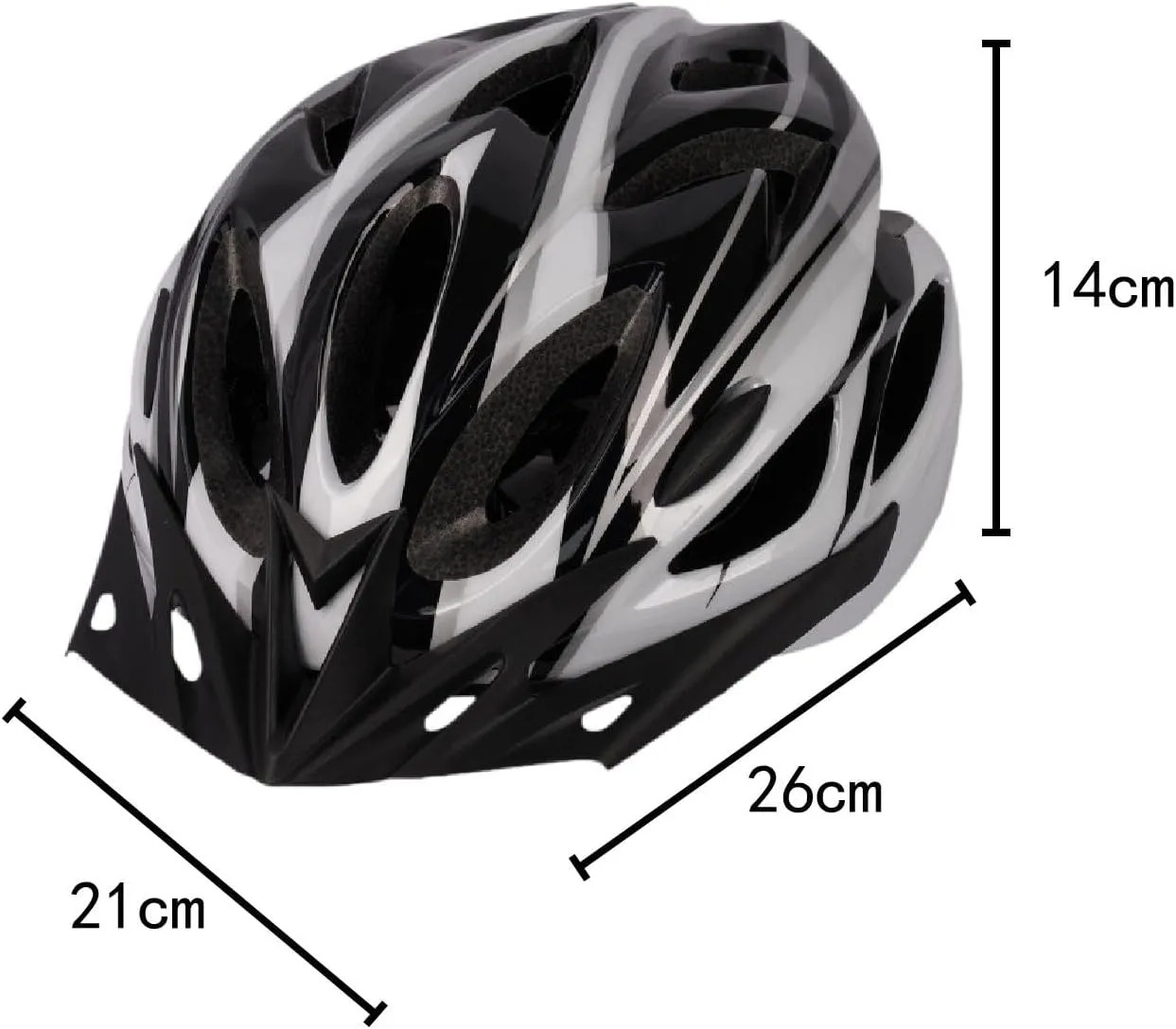 Sports Helmets Cycling Helmet Comfortable Shockproof Bike Helmet for Biking Roller Skate Commuting