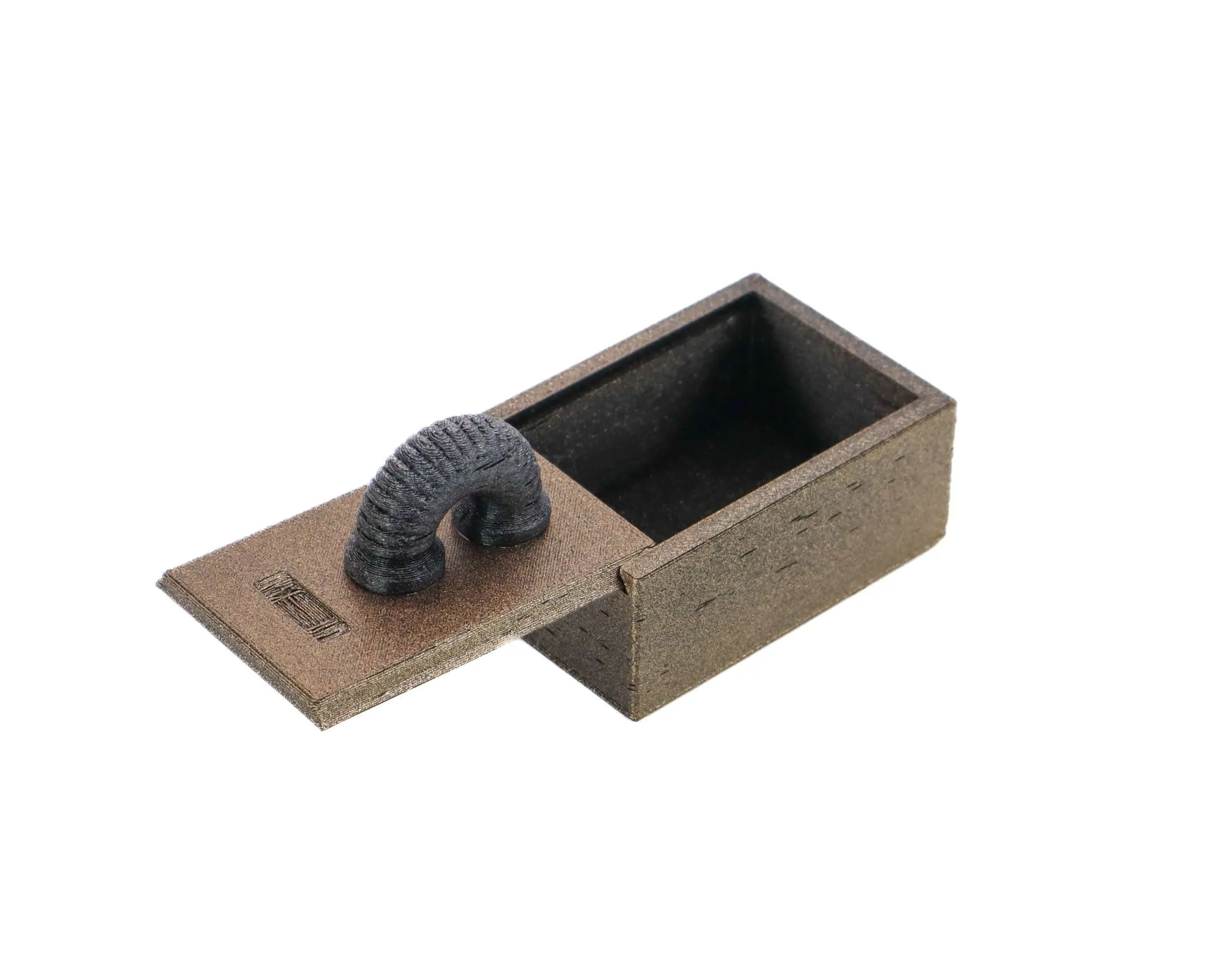 Steampunk D16 Dice Storage Box - Board Game Accessory