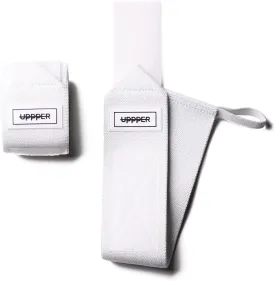 UPPPER Wrist Wraps for Weightlifting - 19" Wrist Support with Thumb Loop for Bench Press, Powerlifting, and Gym Workouts - Men & Women | Premium Fitness Gear