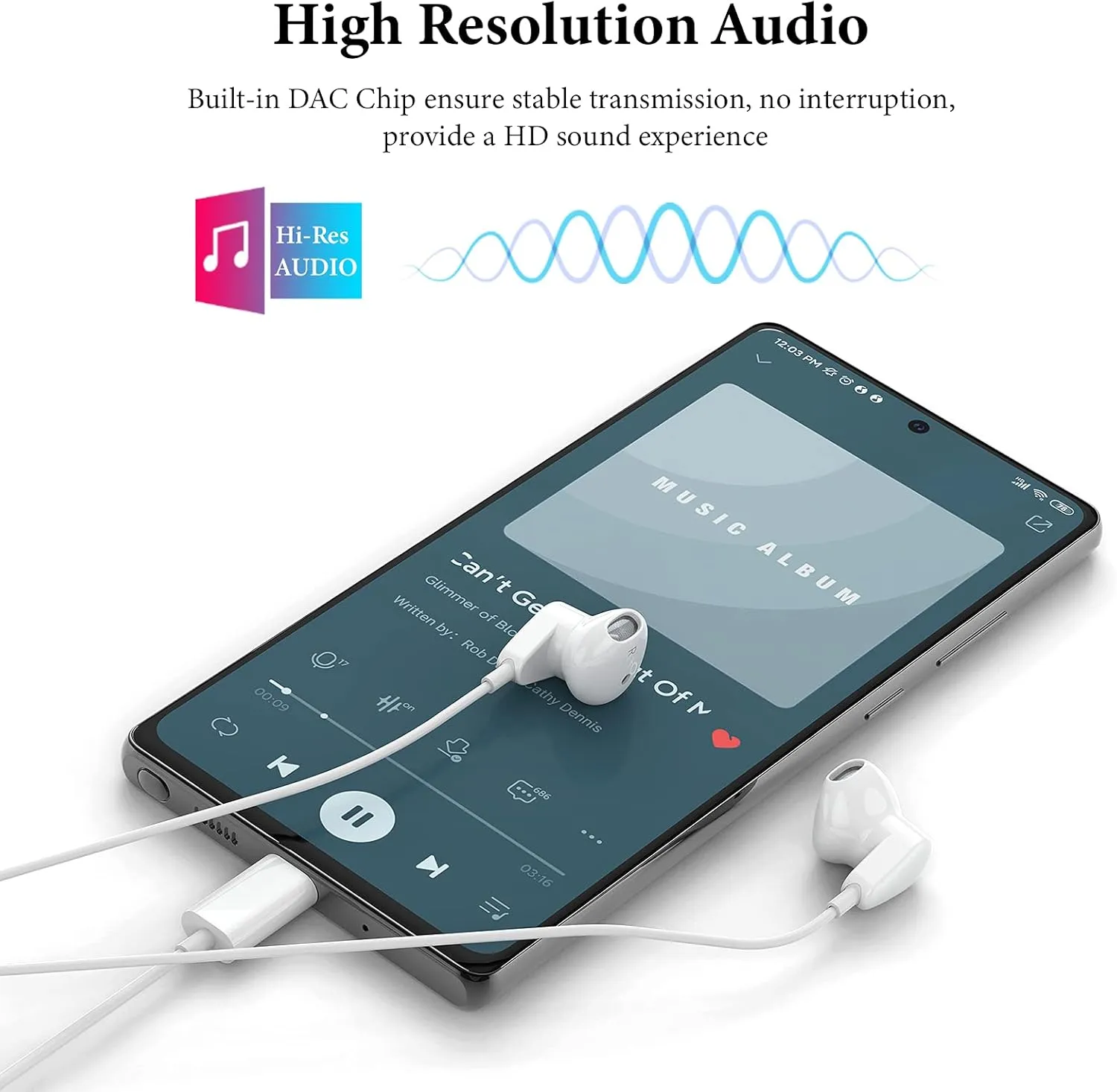 USB C Headphones for iPhone 16 15 Pro iPad Pro USB Type C Earphones HiFi Stereo USB-C Wired Earbuds with Microphone Volume Control for Samsung S23 Ultra S22 S21 Note20 A54,Pixel 9 8 7 6 6a 5,OnePlus9