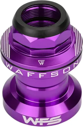 WFS AH.47 1 Inch Threaded Cycling Headsets Bearing External Cup, Purple, HS09ZQPUR