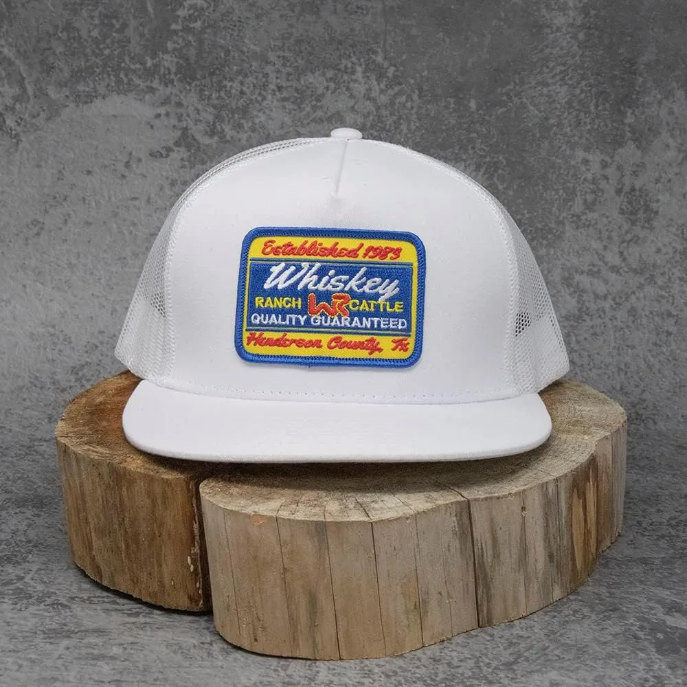 WHISKEY BENT HAT CO. Henderson County Whiskey Ranch Cattle Patch Adjustable Snapback Hat