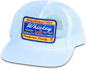 WHISKEY BENT HAT CO. Henderson County Whiskey Ranch Cattle Patch Adjustable Snapback Hat